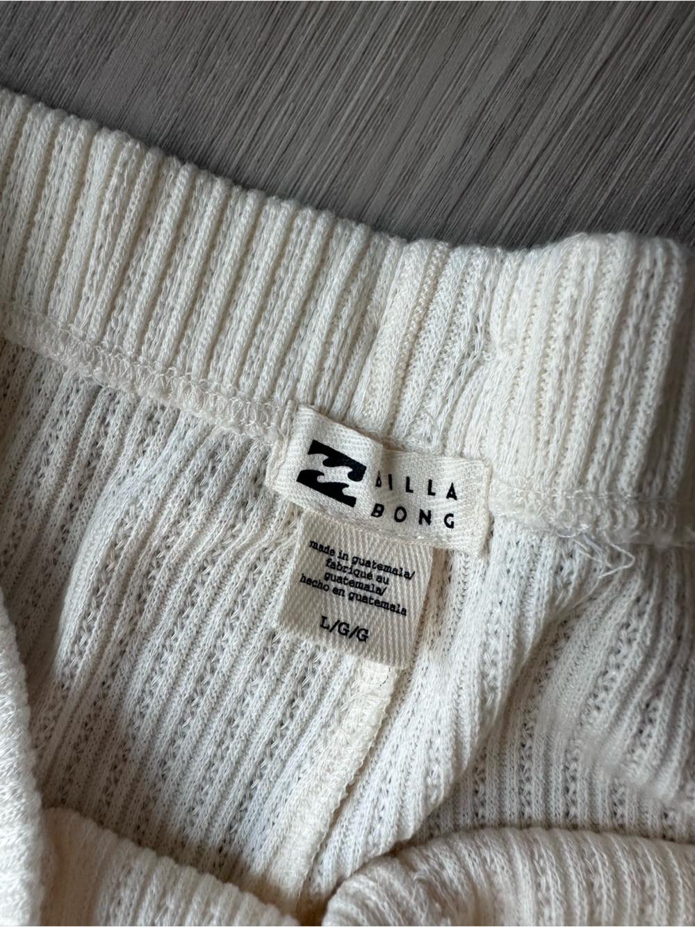 Billabong Waffle Knit lounge pants - Picture 2 of 4